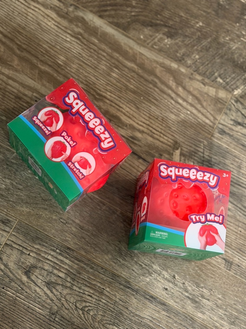 Sunny days JUMBO Squeezy Squeeezy Strawberry Squishy Toy Bundle‼️New‼️